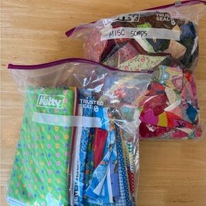 Quilting Scraps for Lots of Projects!